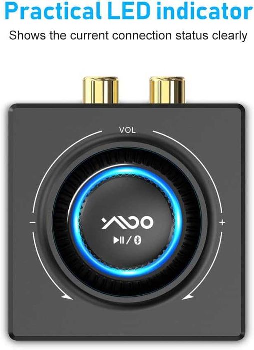 YMOO B06T3 Receptor Adaptor Bluetooth 5.3,RCA jack 3,5mm stereo audio