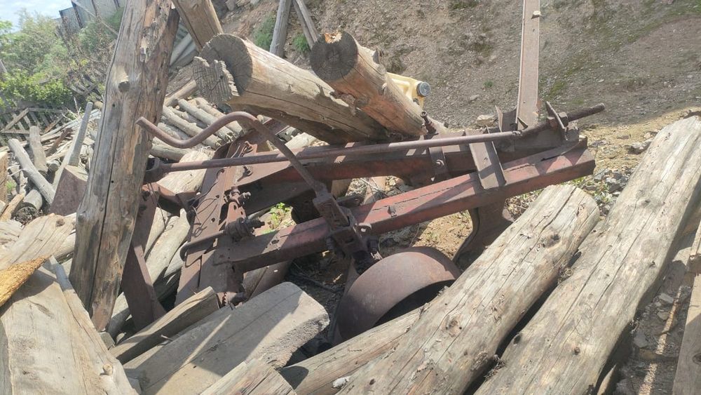 Задняя лопата и плуг от мтз