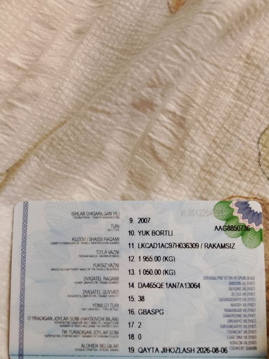 Changan moshinasi