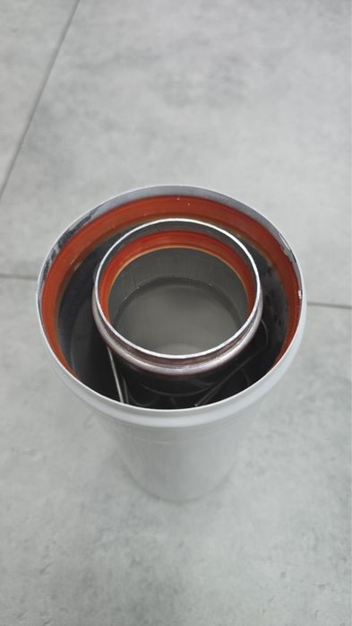 Дымоход для двухконтурных котлов проиводитель Италия размер 100/60!