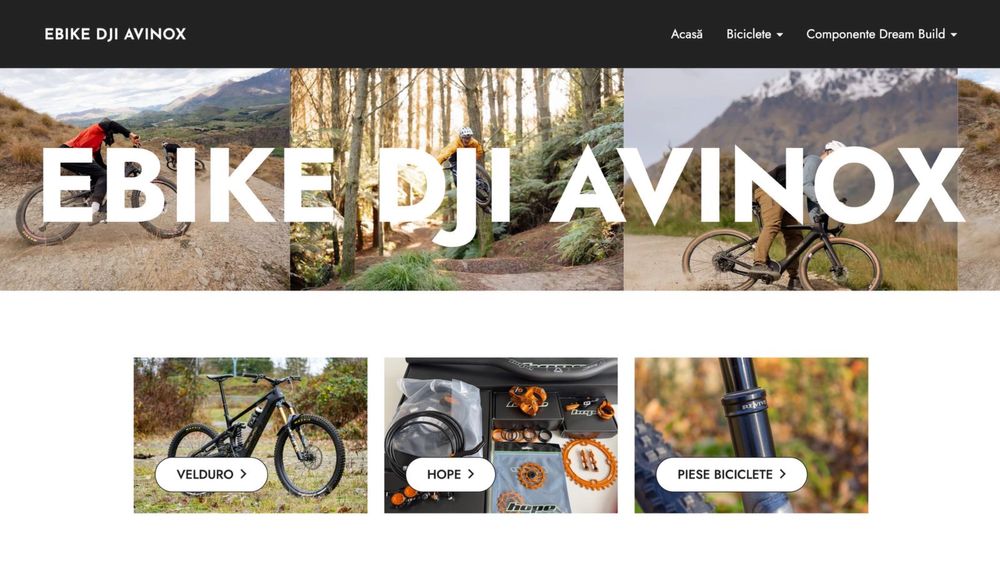 Creare Website Profesional - Site de prezentare - Responsive, modern, design adaptat clientului oriunde in Romania