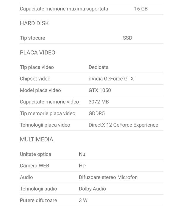 Laptop Lenovo i5