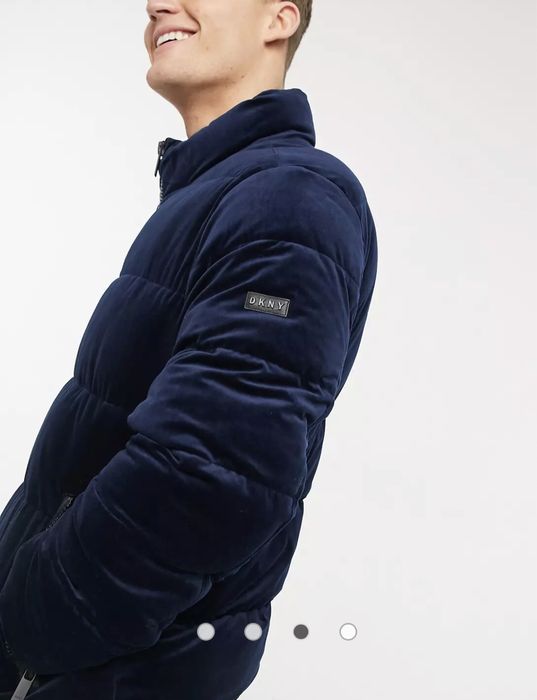 DKNY Velvet Puffer Jacket ОРИГИНАЛНО мъжко яке - L