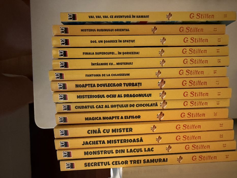 Colectia de carti Geronimo Stilton