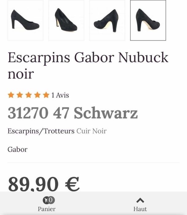 Обувки от естествена кожа, номер 36