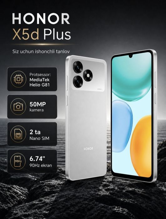 Honor x5d plus DUOS