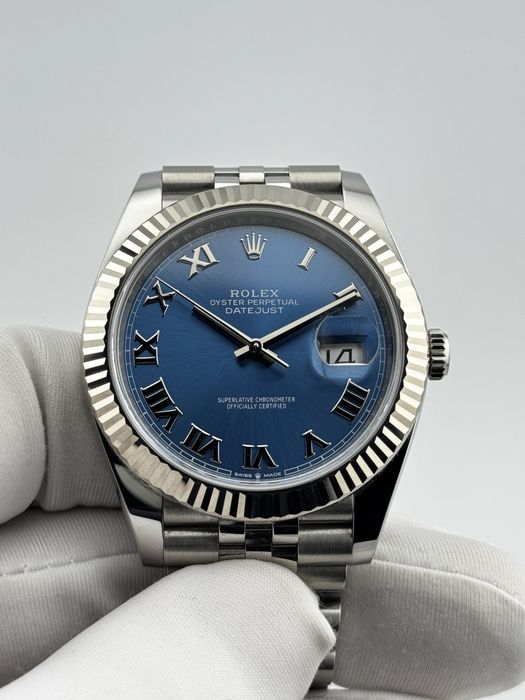Rolex Datejust blue dial