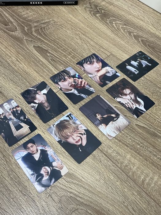 Официальные фотокарточки кпоп группы enhypen-