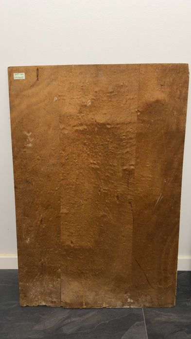 Pictura germana veche "Fata de pe Rin" - 85x58 cm