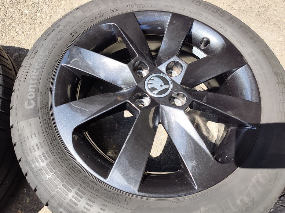15" оригинални алуминиеви джанти за Skoda/Vw..