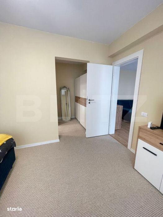 Apartament 2 camere, 70 mp, prima inchiriere, parcare, terasa, Borhanc
