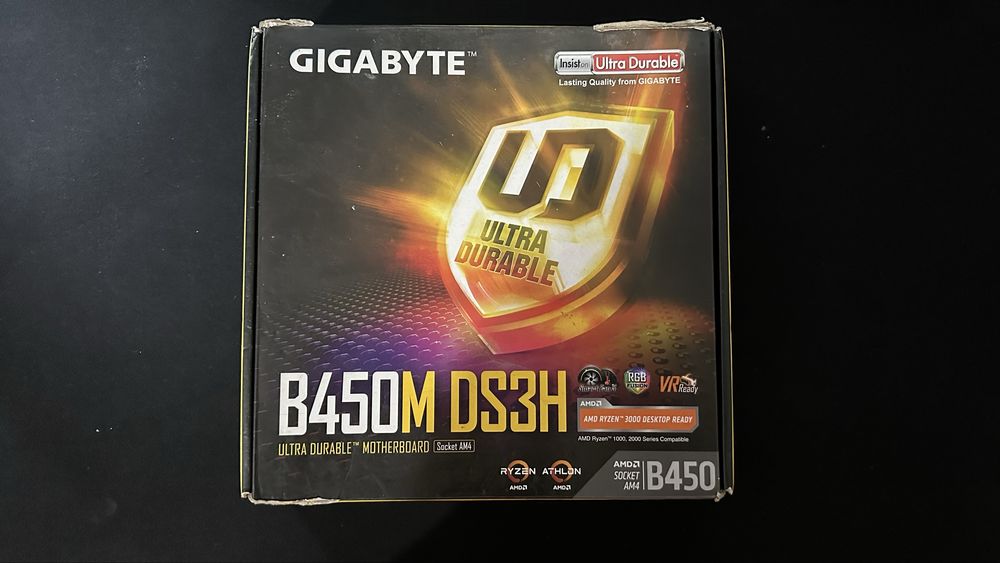 Placa de baza Gigabyte B450M DS3H