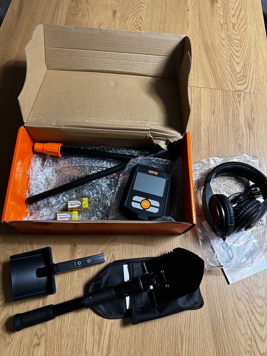 Detector Metale Profesional Sunpow - LCD 4 Moduri Set Complet Nou