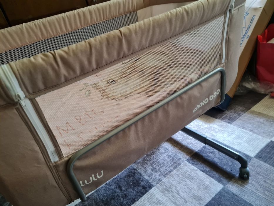 Бебешка кошара Next To Me Kika boo Lulu + МАТРАК