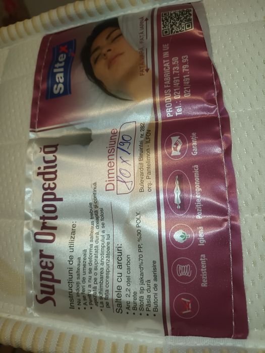 Saltea  super ortotopetica
