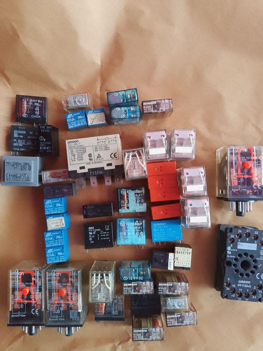 Set Relee Originale OMRON / Finder / Schrack/ Songle/Asetyc