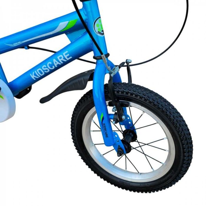 Bicicleta copii 3-6 ani  14 inch – cu roti ajutatoare, sticla inclusa