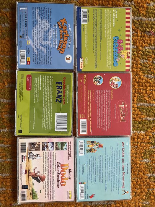Audio CD Povesti pentru copii in limba germana Disney Bibi Kinder Dodo