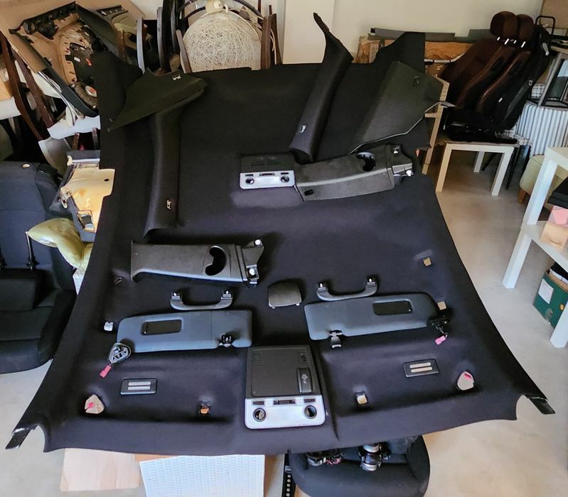 Plafon negru M pachet M pack pentru BMW seria 1 E82 coupe 118 120 123d