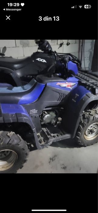 Schimb /vand atv 250 cardan