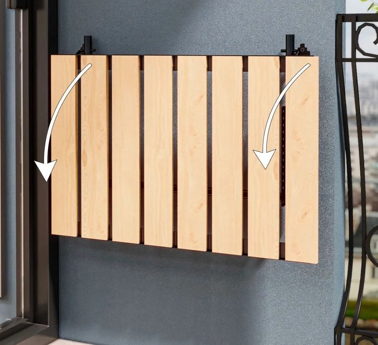 Сгъваема маса за балкон