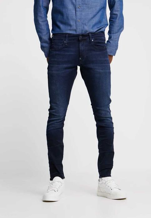 G-STAR REVEND SKINNY - Оригинални Мъжки Дънки