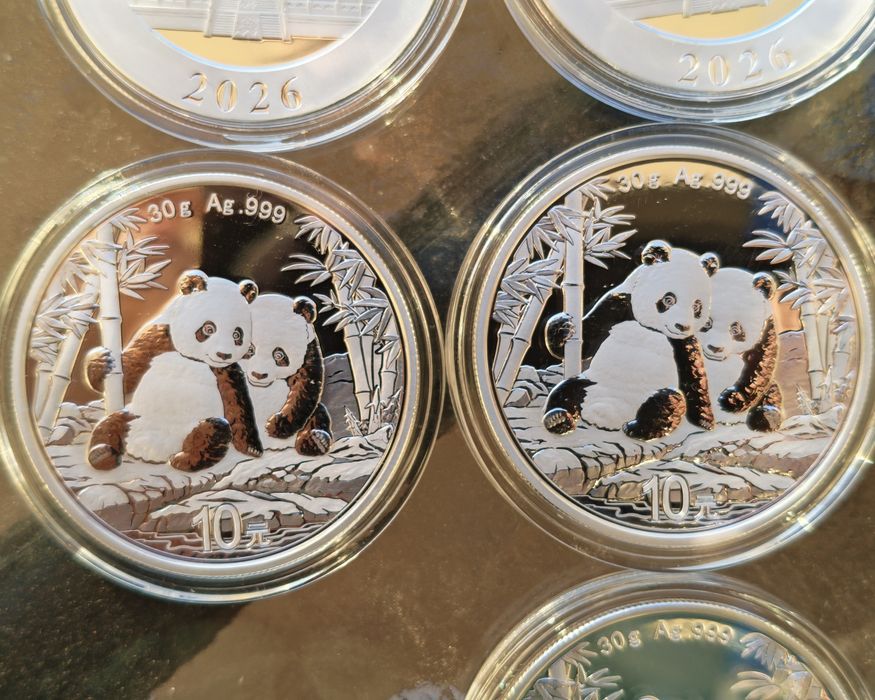 Монети Китайска панда 2026
