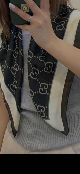 Eșarfă Gucci,Cha*nel model 2026, 100% mătase