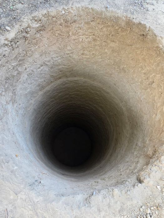 стяшка траншия септик казамыз///