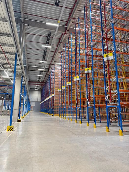 Rafturi pentru paleți industriale