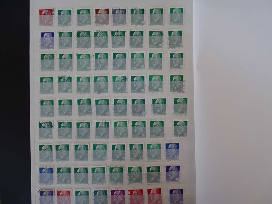 Germania DDR - Clasor cu timbre stampilate uzuale (Lot 336)