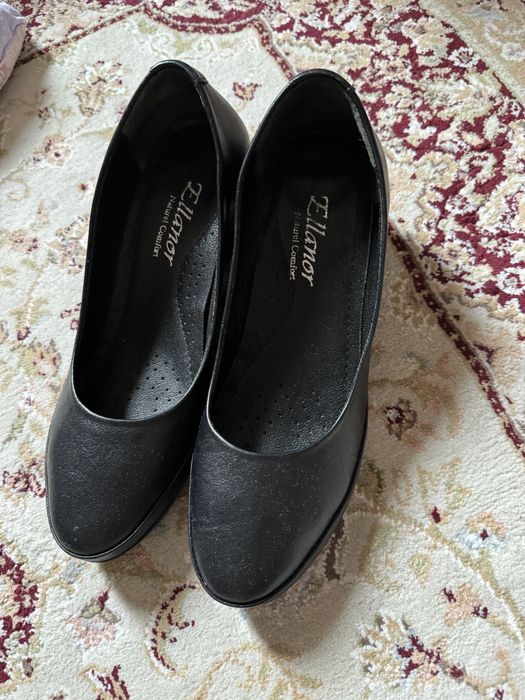 Туфли кожаные