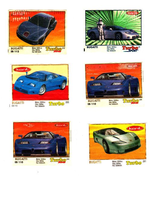 Вкладыши TURBO СПЕШИТЕ ОСТАЛОСЬ 52 штуки Вкладыши от жвачки TURBO