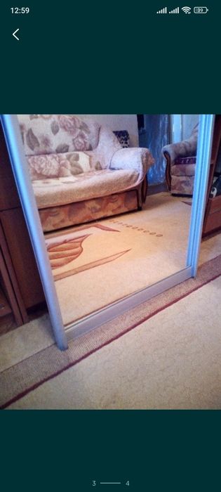 Двери от шкафа купе зеркальные