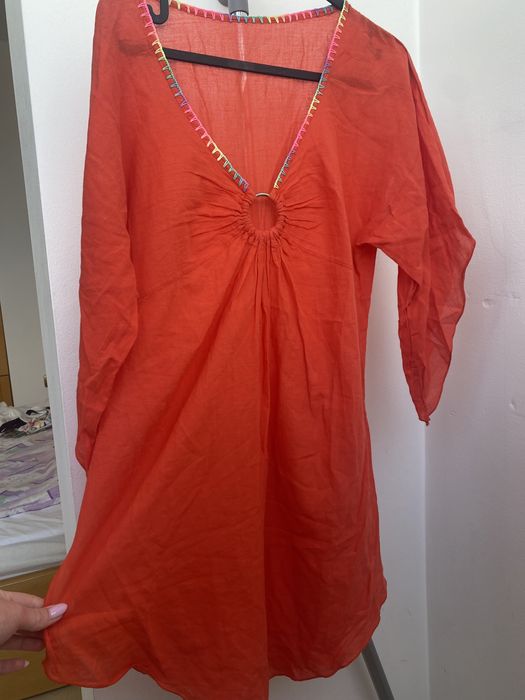 Плажнa шарена туникa