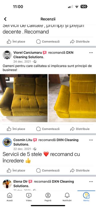 Curatare canapele , mochete , saltele Constanta