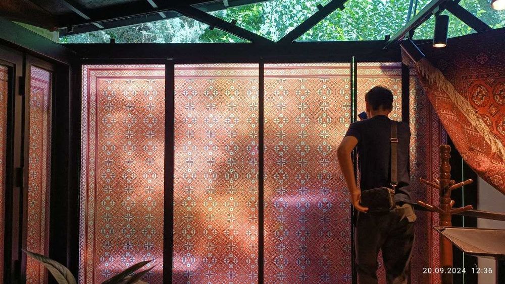 Матовая пленка для окон | Наклейка | Тонировка | Туманка наклейки