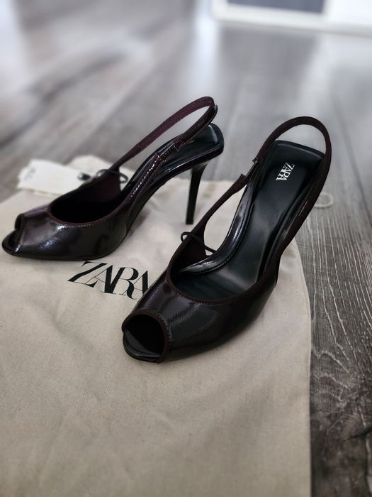 Zara сандали на ток