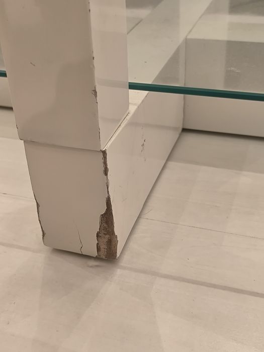 Стъклена холна маса 65х120