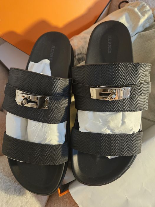 Papuci Hermes - materialnsi model original