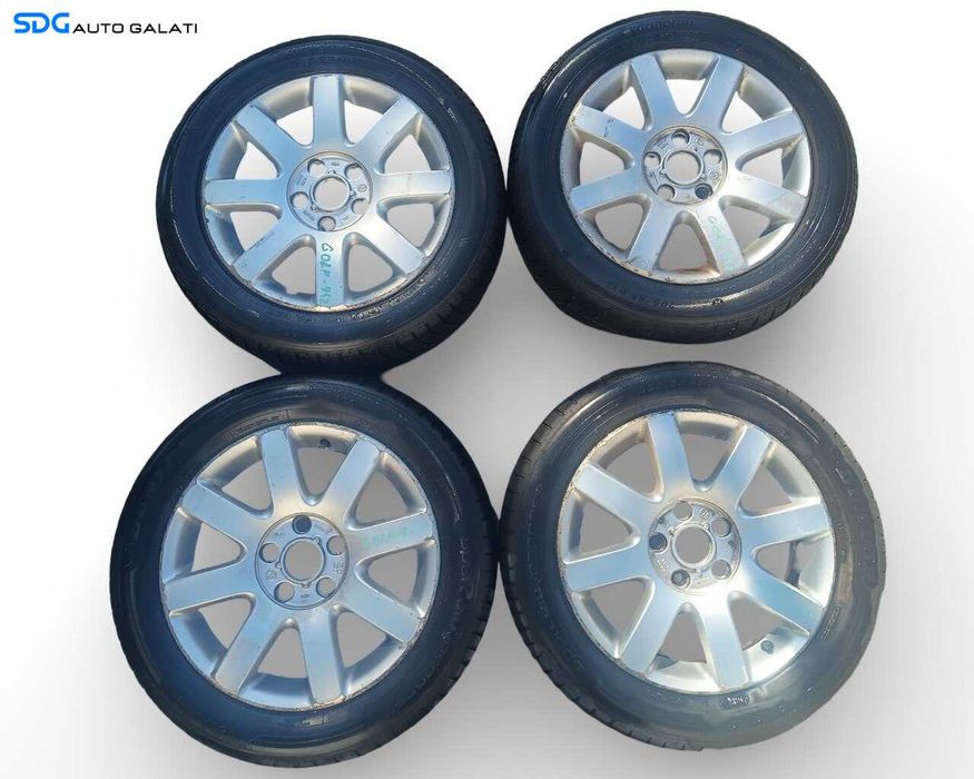 Set 4 Jante Janta Roata Roti Aluminiu 205 55 16 R16 Volkswagen Jetta 4 MK4 2011 - 2018 (1K0601025R 6.5JX16H2 ET50) [JNT0030]
