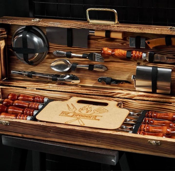 Set Premium pentru Gratar / Camping - Cadoul Perfect