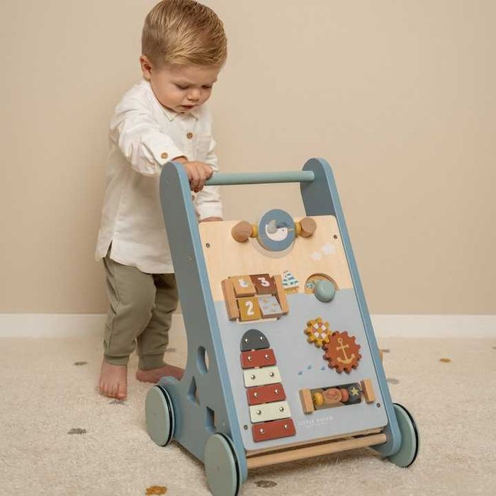 Little dutch дървен walker проходилка