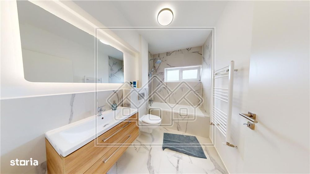 Penthouse cu 3 camere, mobilat complet, dressing, balcon -