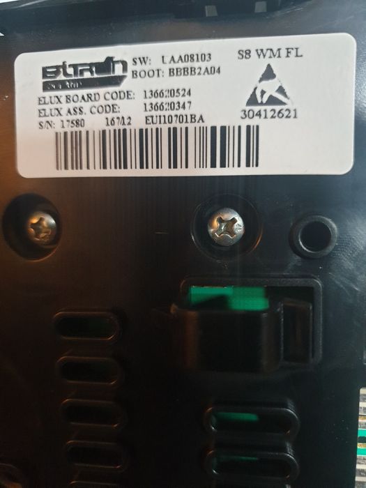 AEG Lavamat Protex plus Команден панел