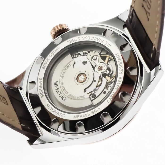Ceas Mercury - Roadstar Automatic Swiss Watch - MEA493-SRL-1 Bărbați