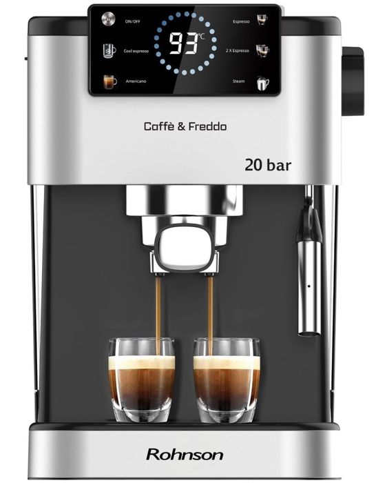 Нова еспресо кафемашина Rohnson 20 bar