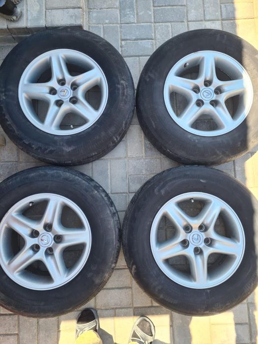 Колеса с дисками на лексус