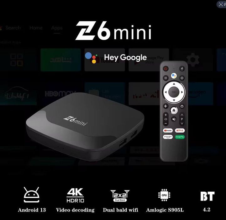 "Z6 Mini – Oddiy Televizoringizni Smart TV-ga Aylantiring!"