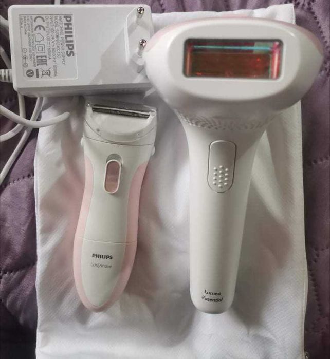 Фотоепилатор Philips lumea essential- , Тример Philips Lady Shave